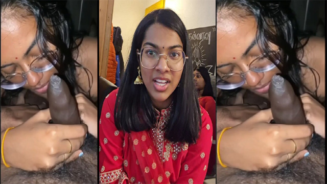 Tamil Hot Girl Blowjob to Uncut Cock – Viral Mms Video