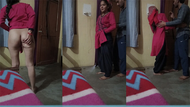 Cute Aunty Having Fun With Devar Secretly At Home Viral