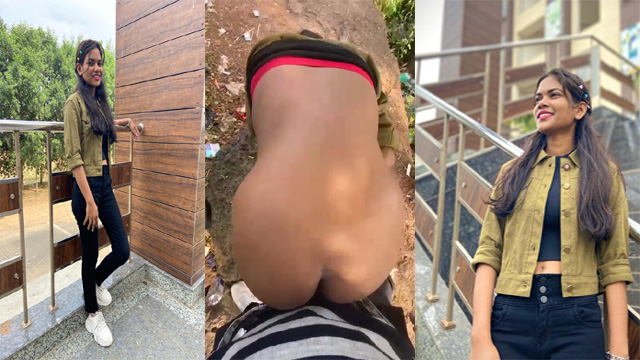 Punjabi Girl Fucked Outdoor In Doggy Video