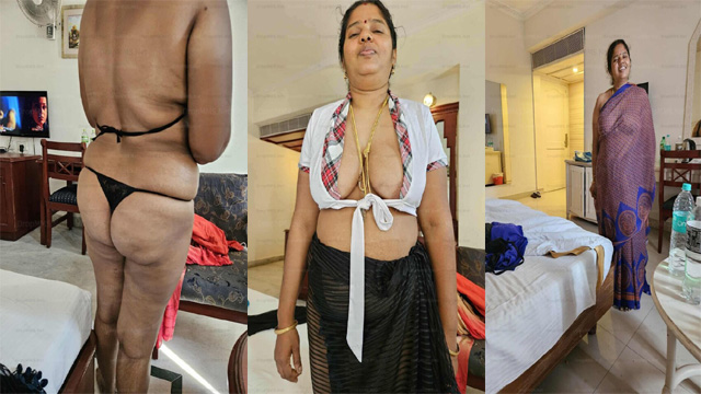 Tamil Beautiful Mom Nude – Dress Changing Show in Hotel