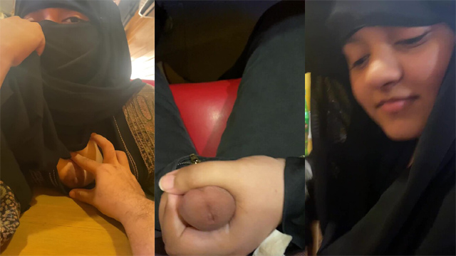 Restaurant Publicly Hot Girl Boobs – Giving Blowjob & Take Cum