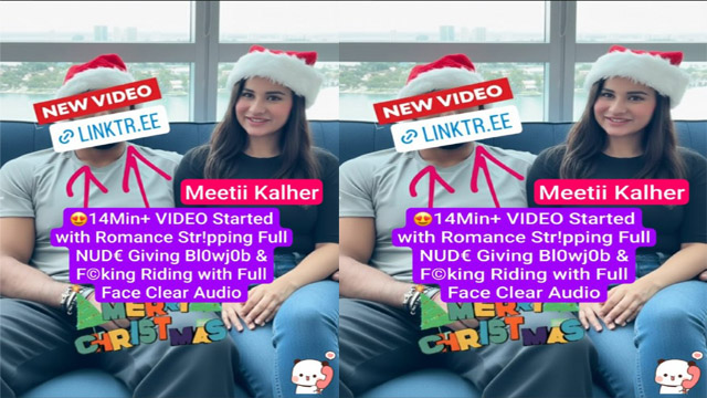 Meetii Kalher Christmas Giving – Amazing Blowjob & Fucking Riding