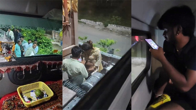 Indian Trans Blowjob Sex in Public
