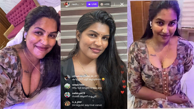 Mallu Makeup Artist Reshma Live Chat Update