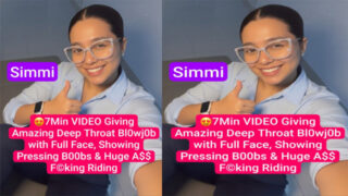 Simmi Beautiful Nri Giving Blowjob – Huge Ass Fucking Riding