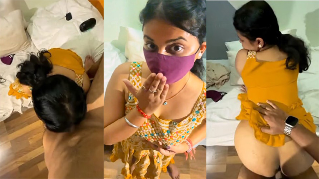 Hot Young Bhabi Sucking – And Fucking With Lover