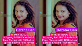 Barsha Sen Famous Model Latest – Stripping Full Nude with Full Face