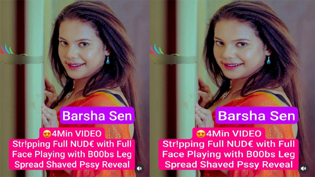 Barsha Sen Famous Model Latest – Stripping Full Nude with Full Face
