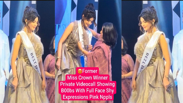 Beauty Contest Crown Winner Paid Videocall