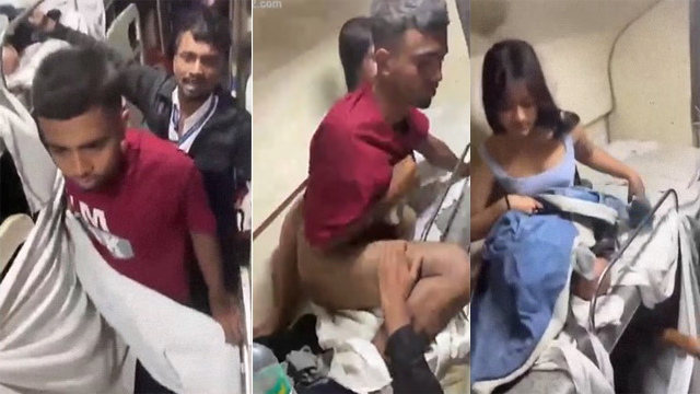 Chalti Train Me Ladka Ladki ki chudai pakdi gai Mms