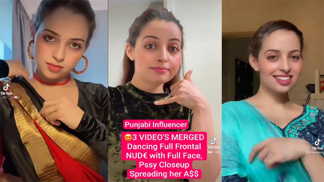 Famous Punjabi Influencer Dancing – Full Frontal Nude with Full Face