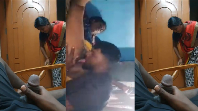 Tharki Guy Flash His Dick – Infront Of Maid Fucking With Owner