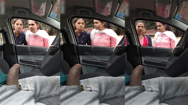 Daring Guy Flash Dick Infront Of College Girls