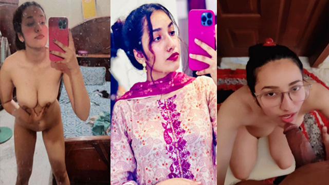 Horny Indian Babe – Sucking Cock Cum On Face MMS