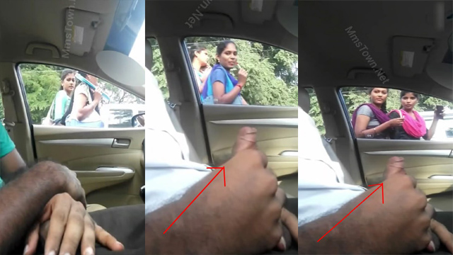 Daring Guy Flash Dick – Infront Of College Girls Inside Car Leaked Video S2