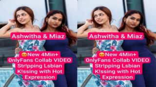 Ashwitha Miaz Lesbian – Stripping Collab Creampie MMS