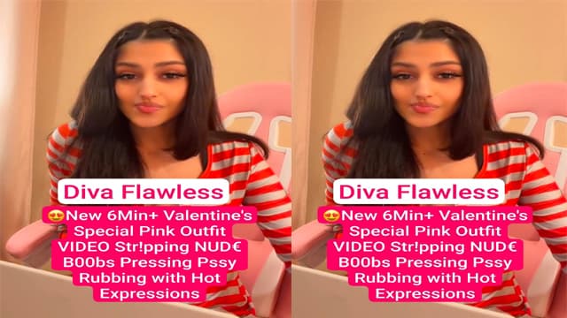 Diva Flawless Valentine’s Special New 6Min+ 0nlyFans Teasing Video Watch