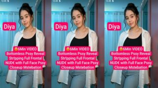 Diya Insta Model Frontal Nude Pssy Closeup Mstrbation Viral Video