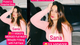 Influencer Sana – Blowjob to Doggy Fuck MMS Exposed