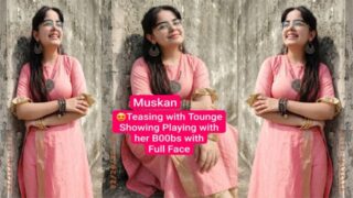 Muskan Miss Charming Exclusive Teasing Hot Viral
