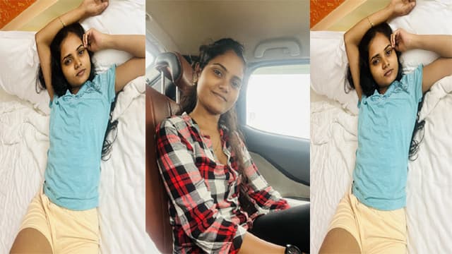 Tamil Sexy Makeup Artist Girl Teasing Pussy Closeup