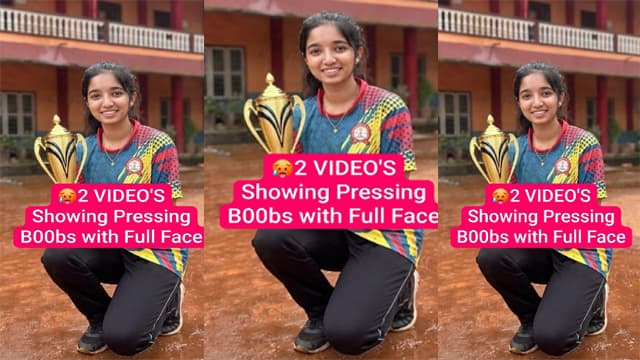 Champion Girl Latest Viral Showing & Boobs Pressing
