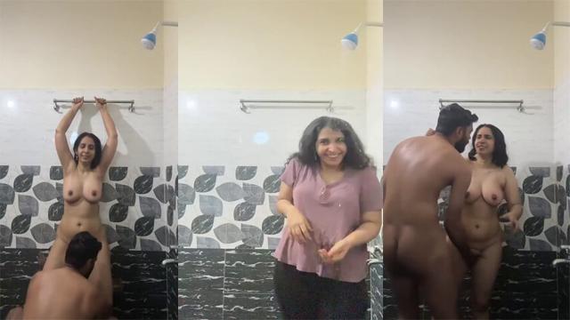 Desi Milf Affair with a Young Guy Leaked Porn