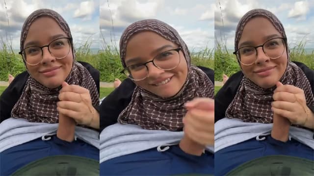 Desi Hijabi Maal – Sucking Big Cock Park Hard Fuck