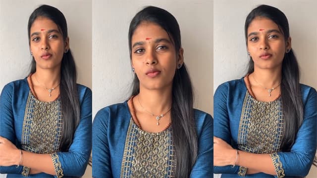 Tamil Insta Famous Vidhya Sakthivel Live Leak video