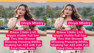 Divya Mistry New Wet Shower Video First Time