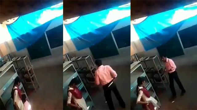 Viral college girl secret fuck with teacher