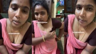 Tamil youtuber Susma Vlogs Latest Live Chat Boobs Show