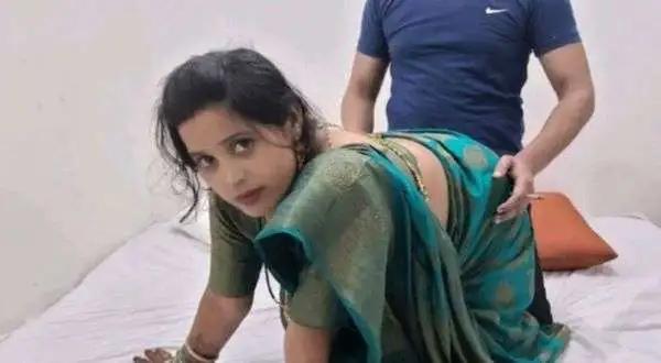 Desi Randi Cuckold Wife Blue Saree Cheating Hotel Sex