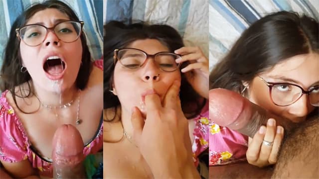 Indian Young Girl Blowjob And Cumshot By Big Cock