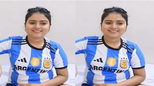 Argentina T Shirt Girl Vs Brazil T Shirt Boy Fucking Competition Video