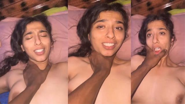 Horny Wife Roleplay BJ And Hard Fucking MMS