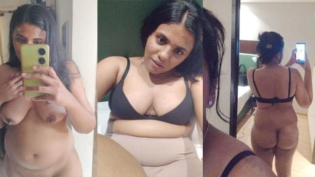 Horny Dusky Babe Nude Braless Boobs Pussy Show