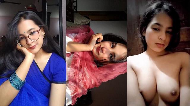 Horny Bengali Girl Viral Nude Boobs Pressing Rubbing