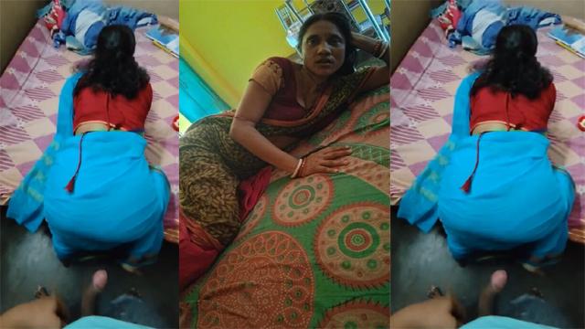 Mom Using Her Phone Bending Over Her Bed Son Dick Behind