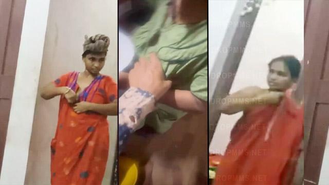 Horny Nasty Mallu Aunty Boobs Pressed Spy Video Leak