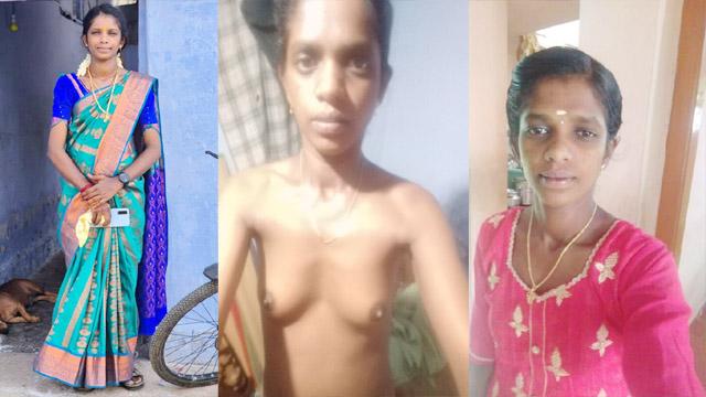 Horny Tamil Dusky Slim Village Girl Nude Boobs Pussy Leak