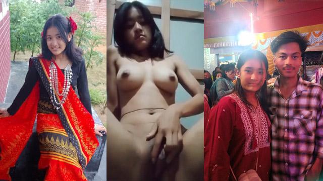 Horny Slim Northeast Pahari Girl Sucking Fucking MMS