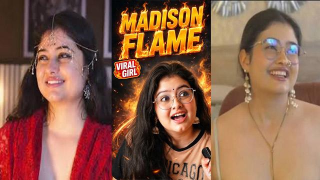 Madison Flame Trending Russian Maal Hard Fucking Viral MMS