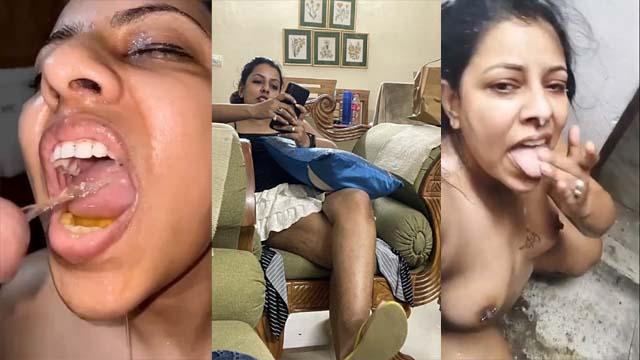 Nasty Milf Piss Mouth Facial Tasting Cum Nude