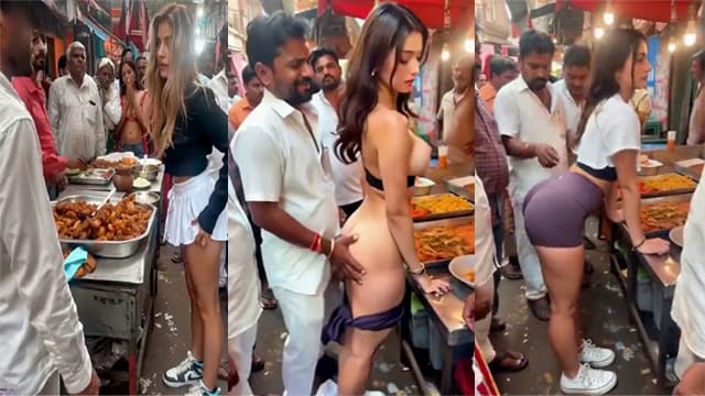NRI Sexy Babe Fast Time Indian Public Place Nude Showing